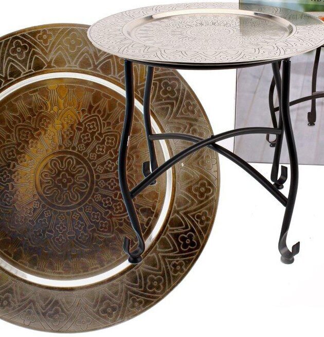 Brickbord Ø 41 cm från Interstil med intrikat mönster