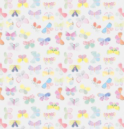 Bild av färgglada fjärilar i harmonisk komposition