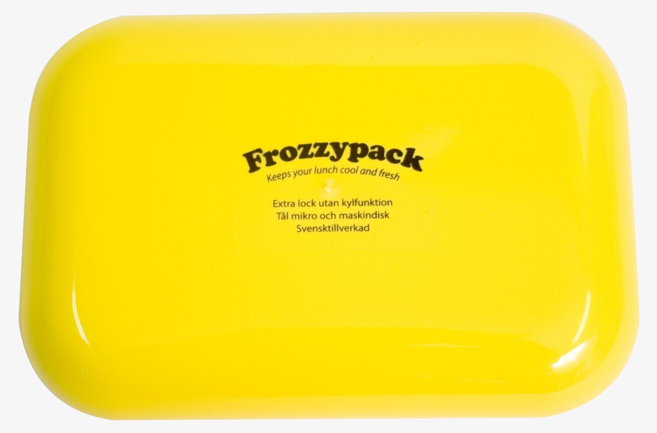Frozzypack - Förvaringslock från Frozzypack i gul färg