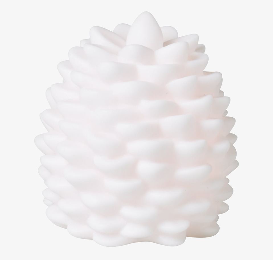 Nattlampa Pine Cone LED från Rice, inspirerad av en kotte