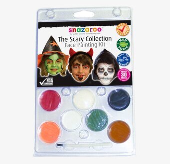 Bild: Ansiktsfärger för kreativ sminkning och festligheter