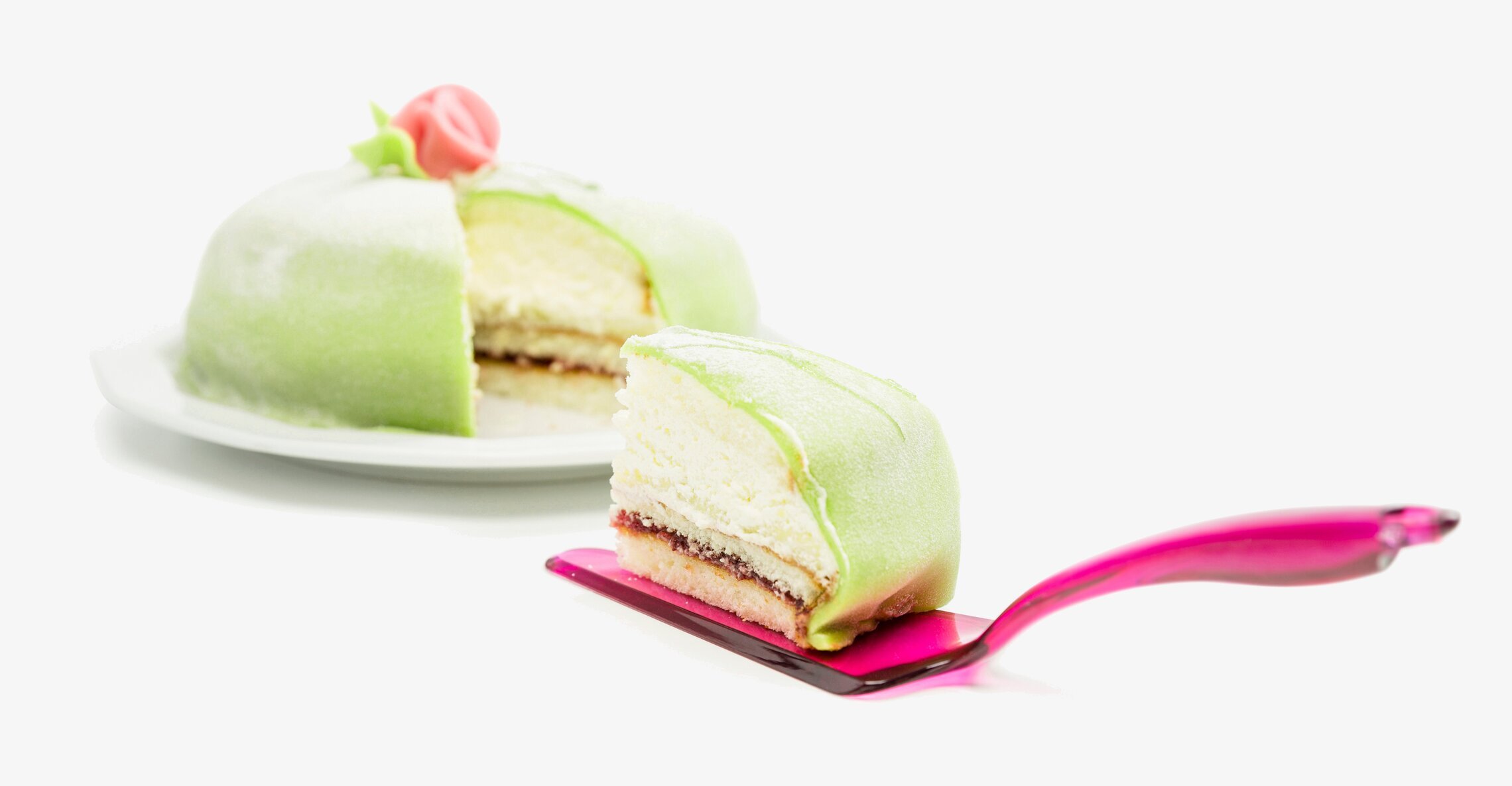 Sagaform Tårtspade - Klar serverar prinsesstårta med stil