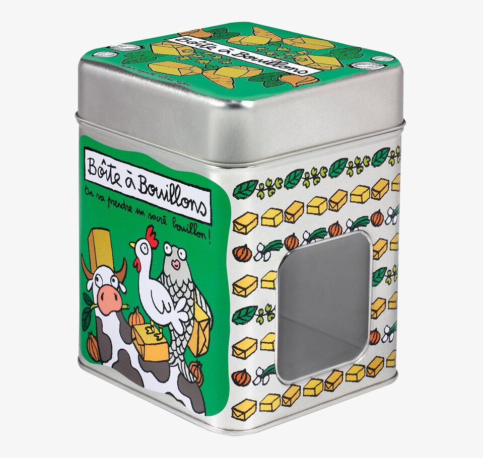 Plåtburk Smart Buljong från Derriére la porte med fönster