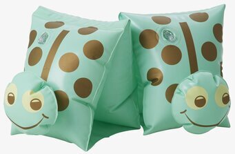 Bild av lekfulla simpuffar med nyckelpigemotiv för barn