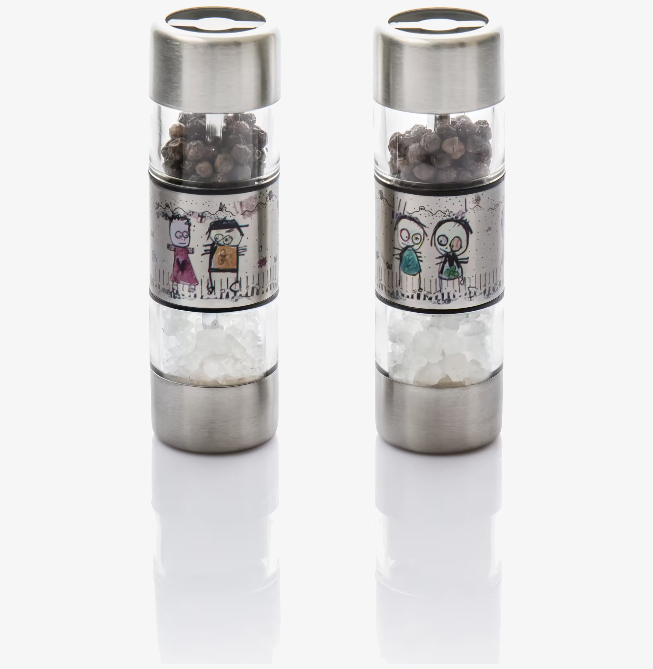 Bild av stilfulla salt- och pepparkvarnar i unik design