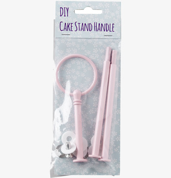 Bild av rosa DIY-kit för att skapa personligt kakfat