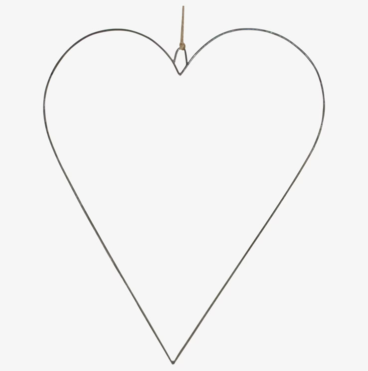 Foto av stilren hjärtformad stomme för dekoration