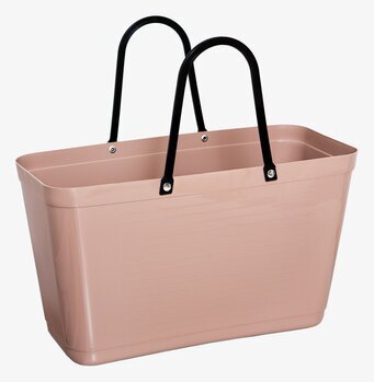 Bild av praktisk och stilren väska i nougatfärg