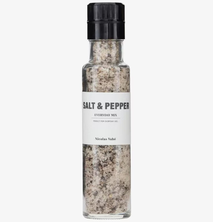 Salt & Peppar - Everyday Mix från Nicolas Vahé i glasbehållare
