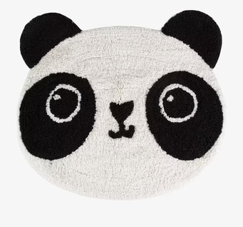 Bild av lekfull panda-matta för stil och komfort