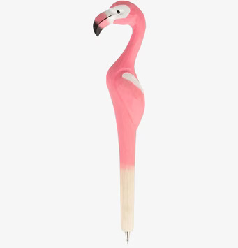 Bild av unik flamingoformad bläckpenna i rosa nyanser