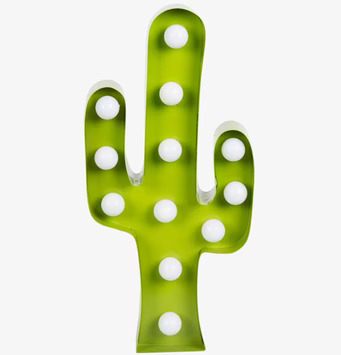 Bild av lekfull kaktusformad LED-lampa för inredning
