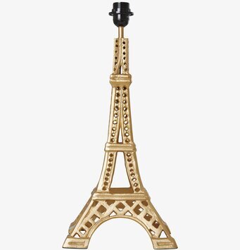 Bild av elegant lampfot i form av Eiffeltornet