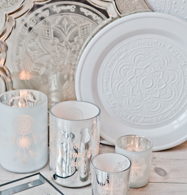 Dreamcatcher Silver - Majas ljuslykta från Majas Cottage