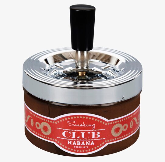 Bild av retroinspirerad askkopp med vintagekänsla