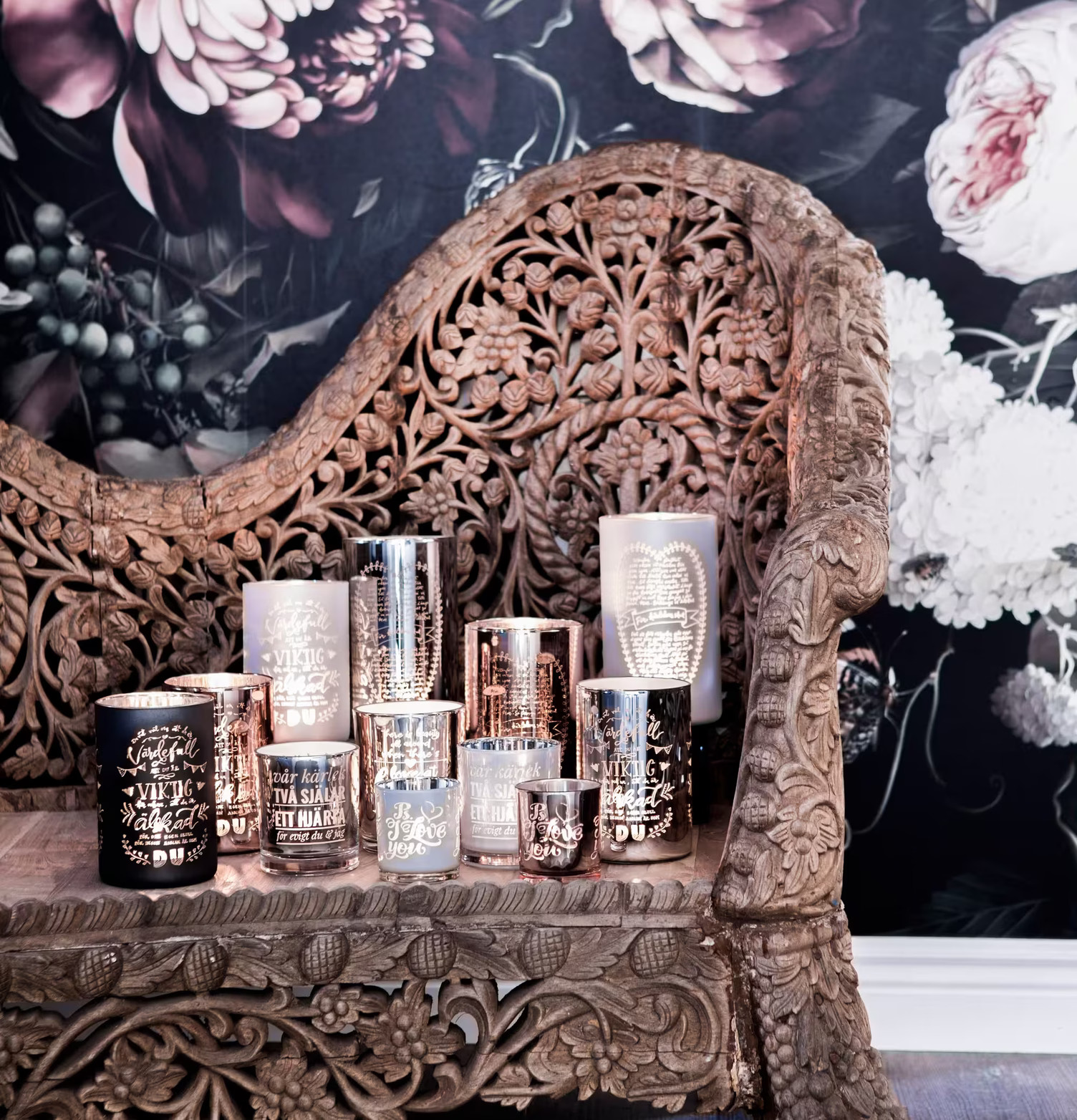 Love At Home - Majas Cottage ljuslyktor från Majas Cottage