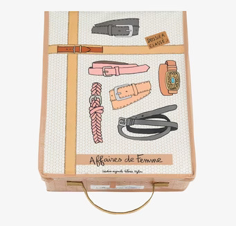 Bild av stilfull och kreativ förvaringsbox för skärp