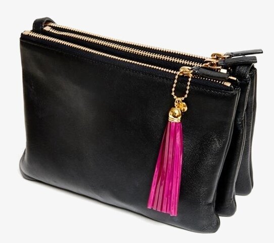 Reflextofs Black Dots Print från Firefly på svart väska