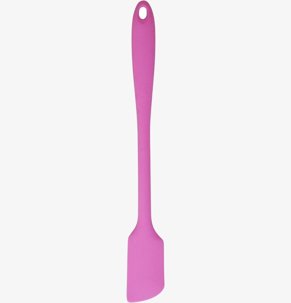 Bild av rosa silikon-slickepott med ergonomiskt handtag