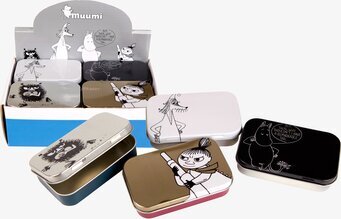 Mumin miniburk från Moomin by Martinex med olika karaktärer