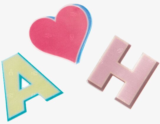 Reflexklistermärken från Firefly i olika former och färger