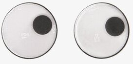 Bild på reflekterande klistermärken med hög synlighet