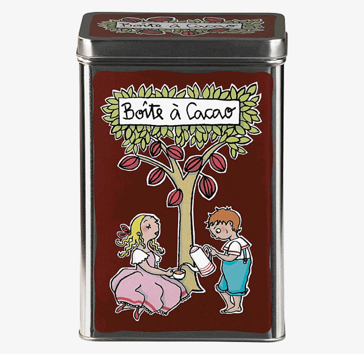 Derriére la porte Kakao brun (utgående) dekorativ burk