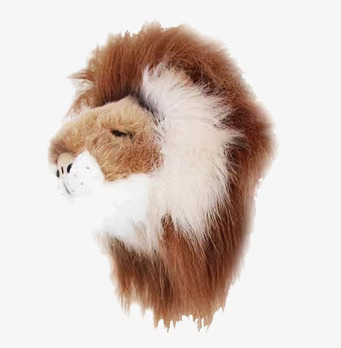 Bild av detaljrik och naturtrogen lejonhuvuddekoration