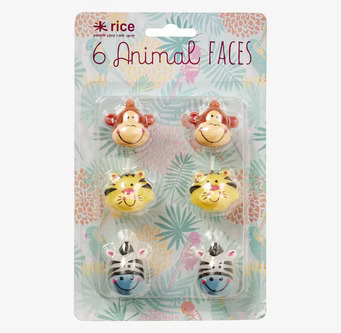 Bild av charmiga djurformade tårt- och kakljus