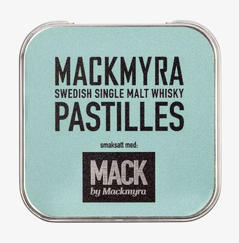 Bild av stilren metallförpackning med whiskytema