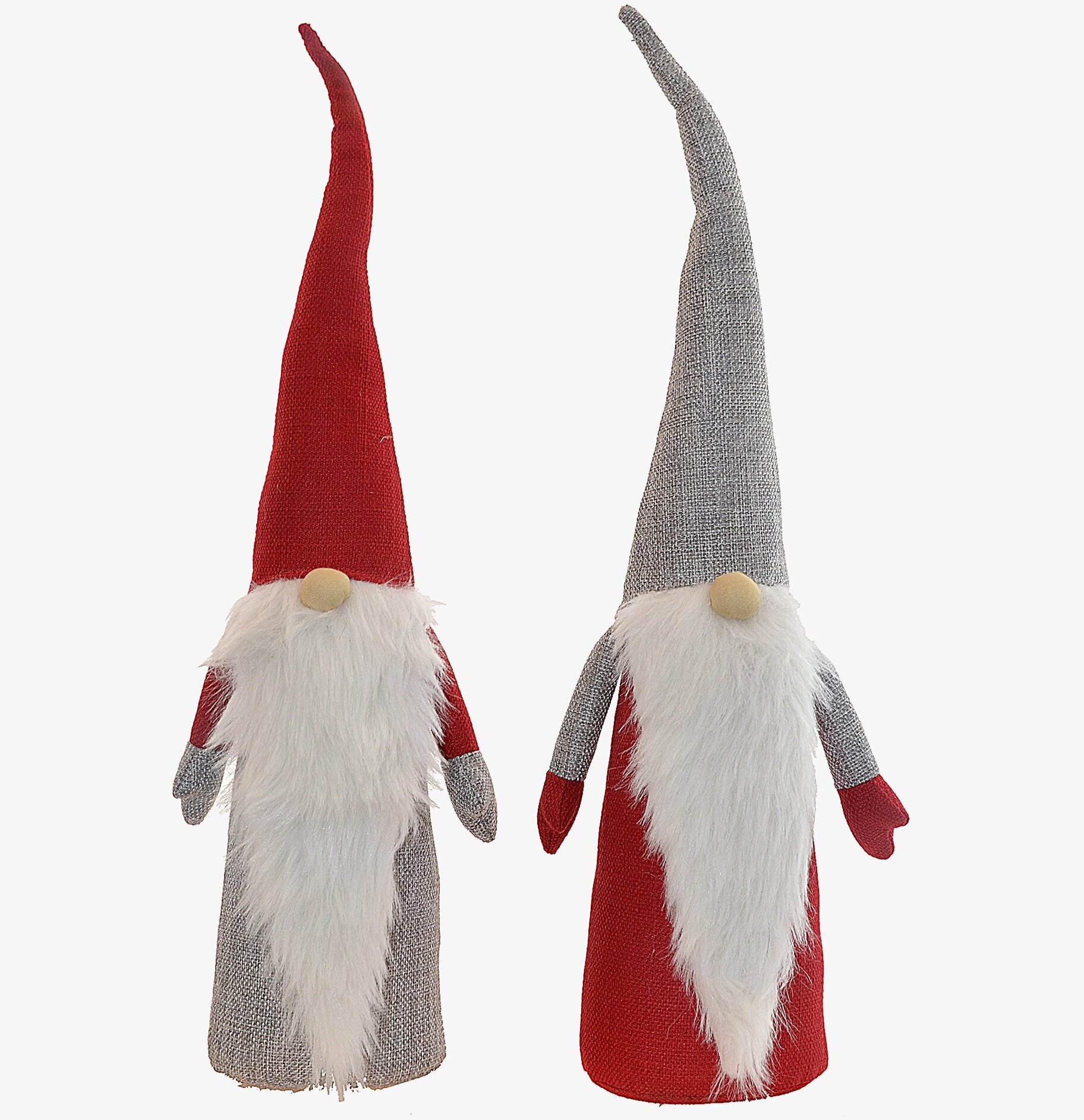 Bild av charmanta nordiska tomtar med stilren design