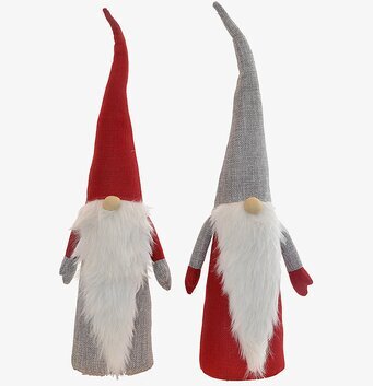 Bild av charmanta nordiska tomtar med stilren design