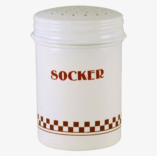 Bild av klassisk sockerströare i retrostil för köket