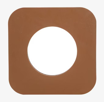 Bild av stilrent fyrkantigt underlägg med rundade hörn