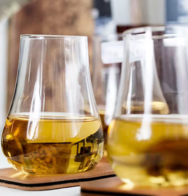 Club Whiskey Provar Glas från Sagaform i hemmamiljö