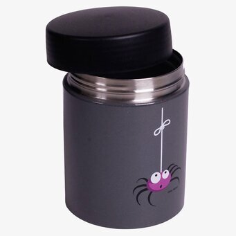 Bild av barnvänlig mattermos med lekfull spindeldesign