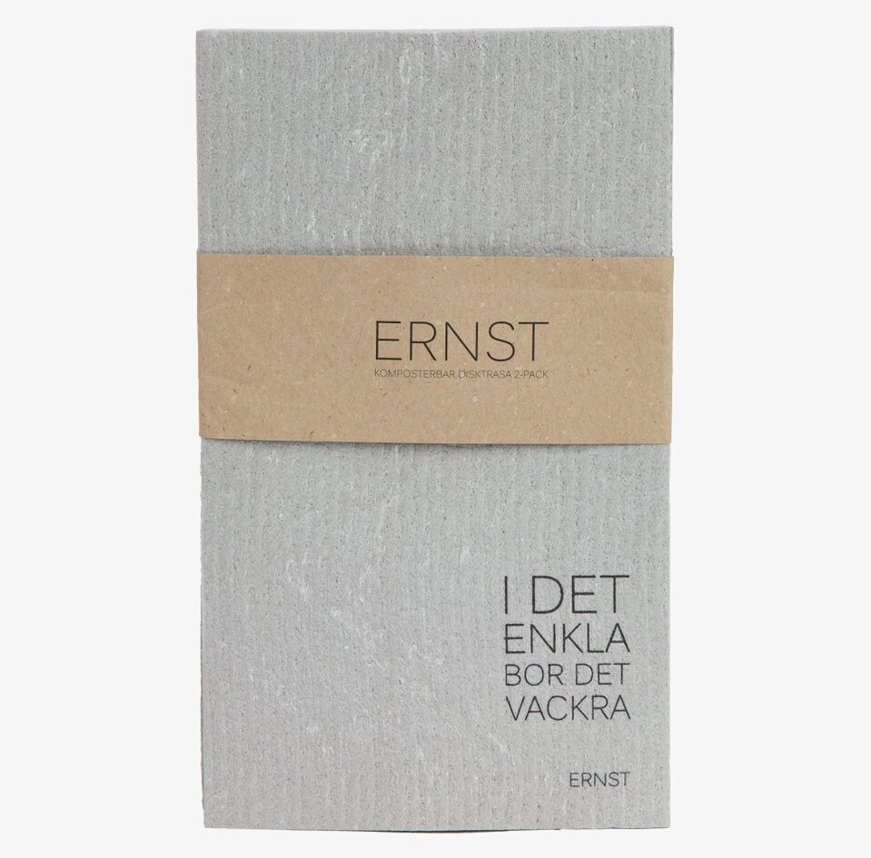 Bild av två komposterbara disktrasor i stilren design
