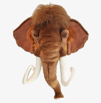 Bild av fascinerande manchesterklädd mammutskulptur