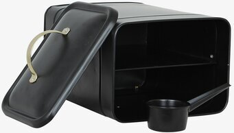 Bild av stilfull plåtburk för tvättmedelsförvaring